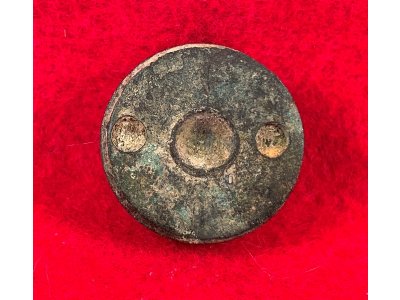 Brass Under Plug for Confederate Bormann Time Fuzed Artillery Shell