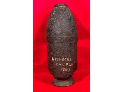 Confederate 3-Inch Bourreleted Read Shell