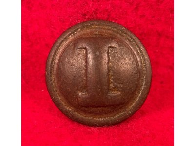 Confederate Infantry Coat Button - "Cast I" - High Quality