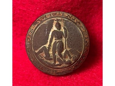 Virginia State Seal Coat Button 