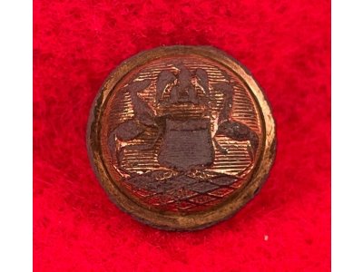 Michigan State Seal Cuff Button