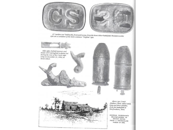 Civil War Relics of the Western Campaign 1861-1865