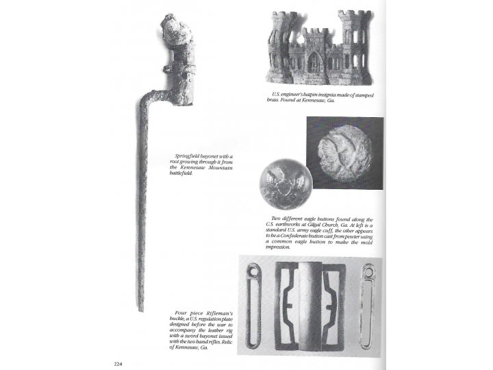 Civil War Relics of the Western Campaign 1861-1865