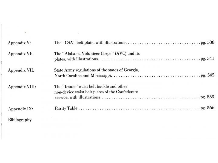 Plates and Buckles of the American Military 1795 -1874
