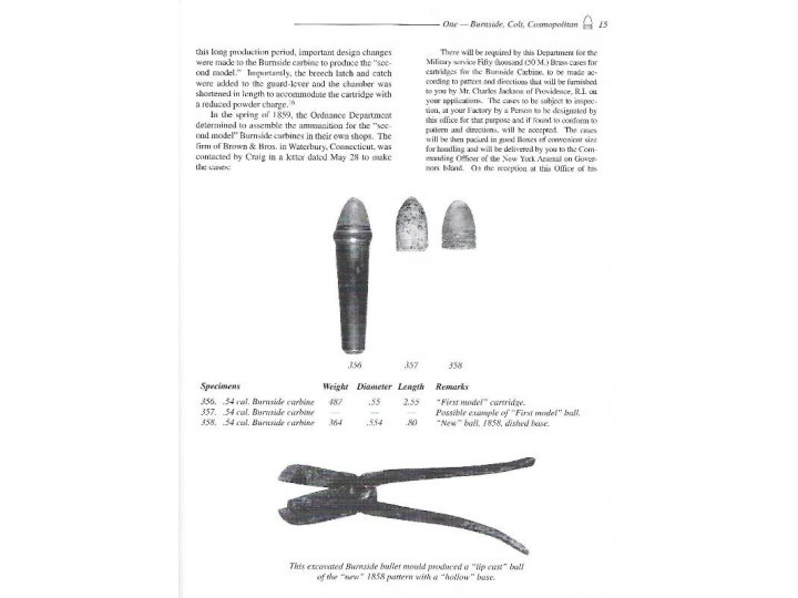 Round Ball to Rimfire Part Two Federal Breechloading Carbines and Rifles