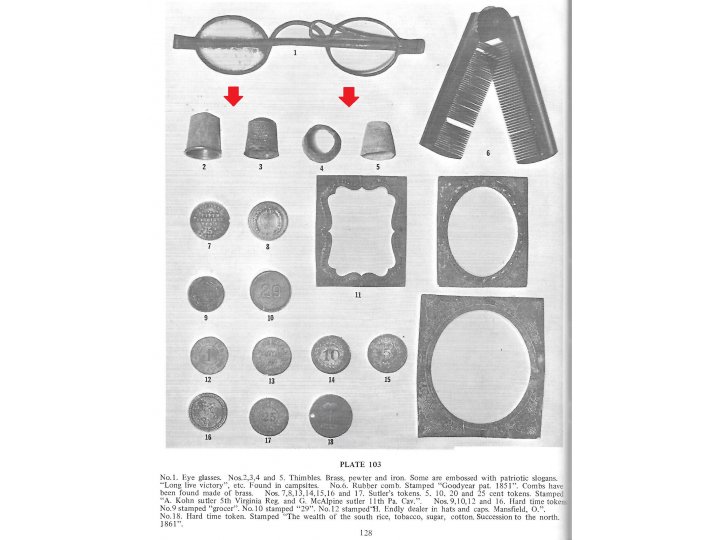 Soldier's Sewing Thimble - Large