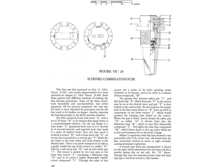 Schenkl Combination Time and Impact Fuze