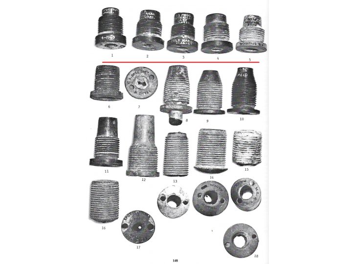 Confederate Time Fuze Adaptor for Spherical Projectile