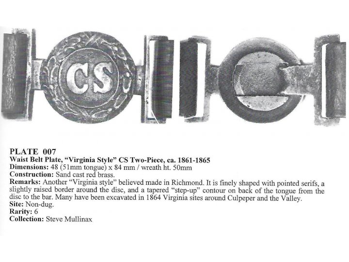 CS Tongue for Two-Piece Waist Belt Plate