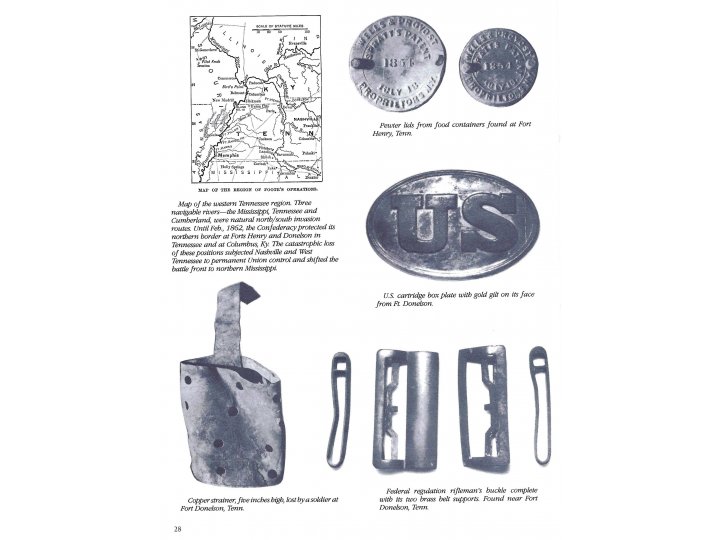 Federal Four-Piece Rifleman's Buckle - Assembled From Three Different Sites