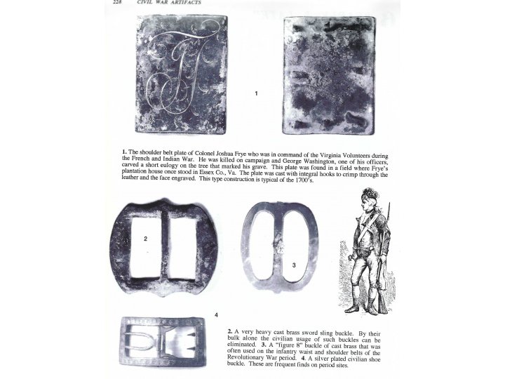 Cast Brass Round Buckle - Totopotomoy, VA 