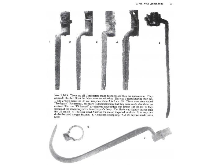 US Model 1855 Socket Bayonet - Hook - Wood Growth Remnant