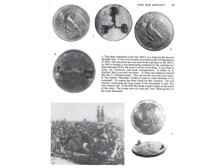 Eagle Plate - Manufacturer Marked "J. I. PITTMAN" 
