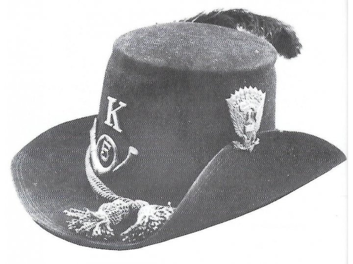 Federal "Jeff Davis" Hat Plate