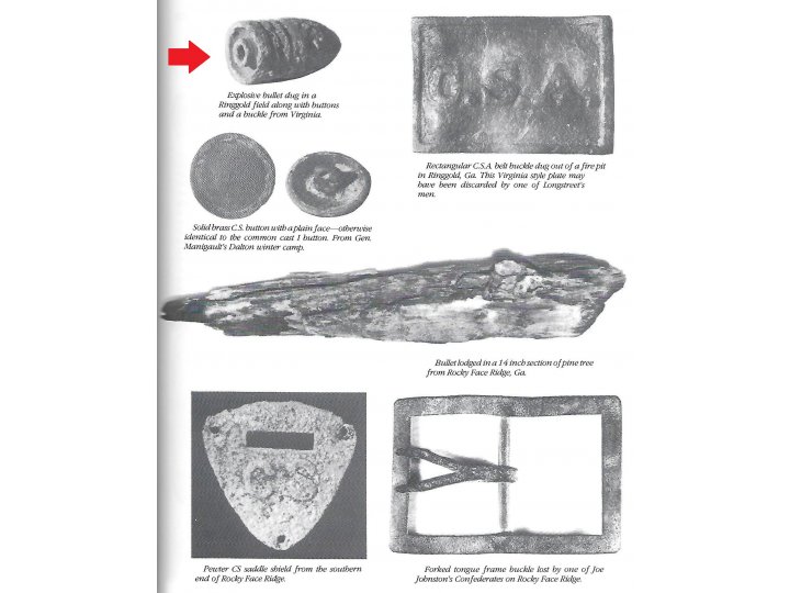 Federal .58 Caliber 3-Ring Explosive Bullet - S. Gardiner Jr. Patent