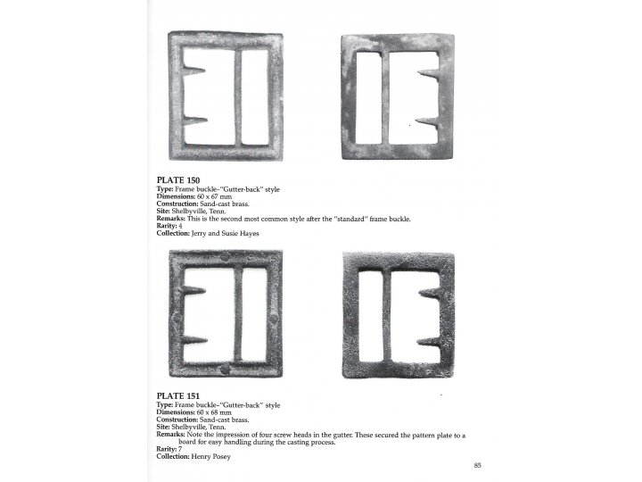 Confederate Belt Buckles & Plates - 1st Edition - Signed - Out of Print