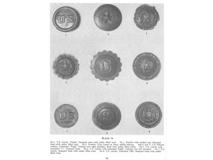 US Bridle Rosette