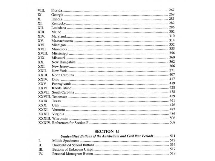 Uniform Buttons of the United States 1776 -1865 by Warren Tice - Signed by Author - Out of Print