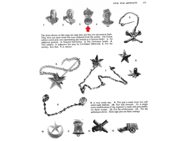 Cape Pin/Watch Fob - "Flaming Bomb" 