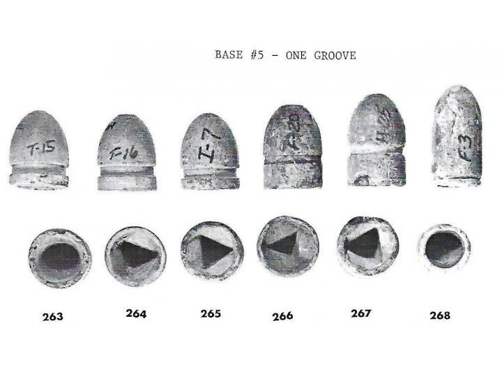 Confederate .69 Caliber French Pattern "Triangle Base" Bullet