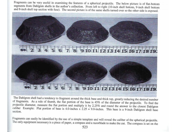 US Navy 8 or 9-inch Spherical Shell "Culot" Fragment