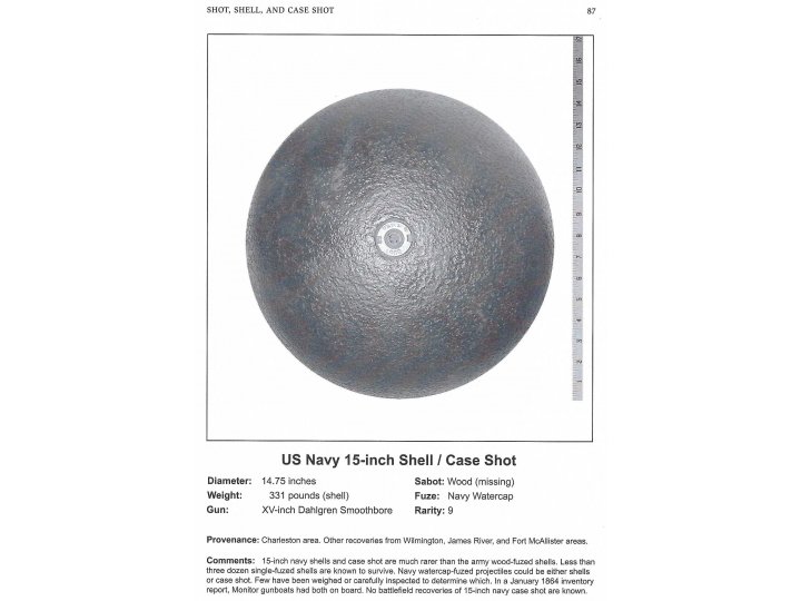 Federal Navy 15-Inch Shell Fragment