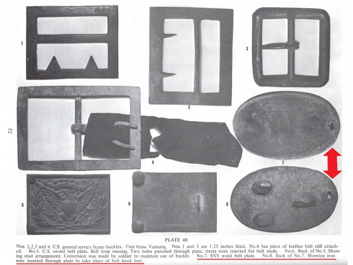 US Cartridge Box Plate Field Conversion to Waist Belt Buckle