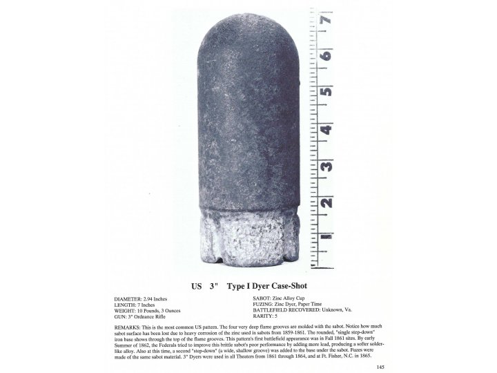 Federal US 3-inch Type I Blunt Nose Dyer Case-Shot