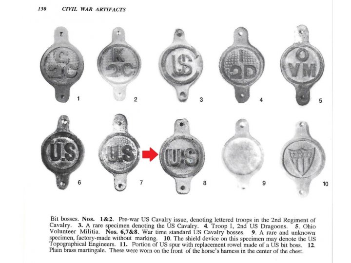 US Cavalry Bridle Bit Boss