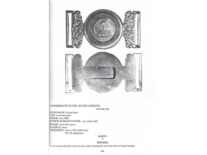 Militia Belt Buckle Tongue