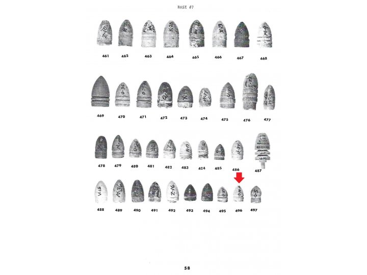 Federal .36 Caliber Pistol Bullet for "Belt" Revolver