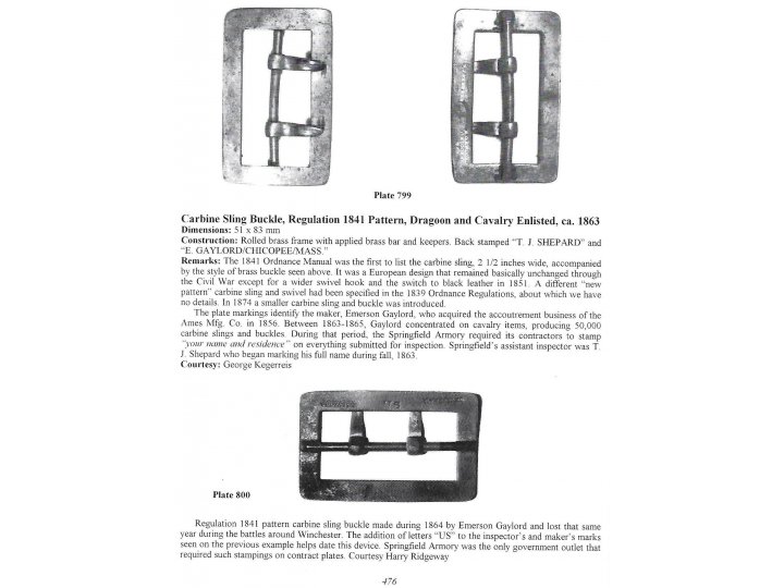 Federal Carbine Sling Buckle - High Quality