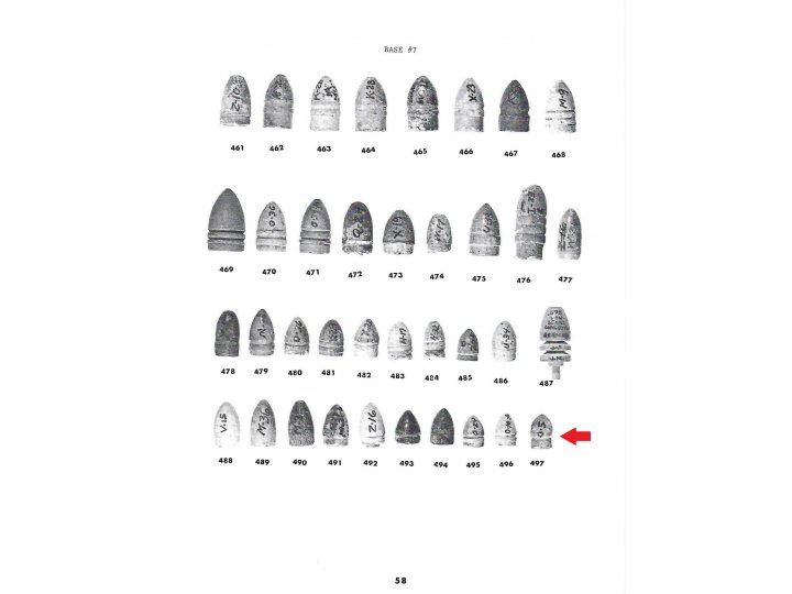 Confederate Colt Navy Pistol Bullet