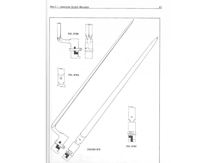 US Model 1835 Bayonet - Stamped "US"