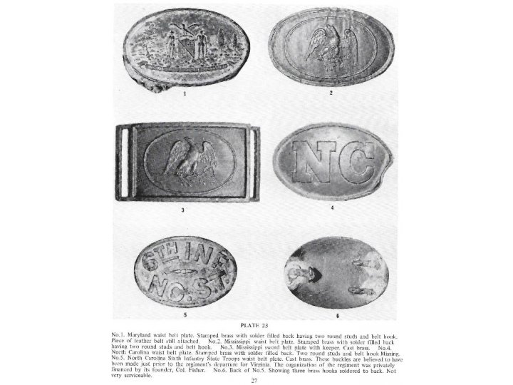 Excavated Artifacts from Battlefields and Campsites of the Civil War 1861-1865