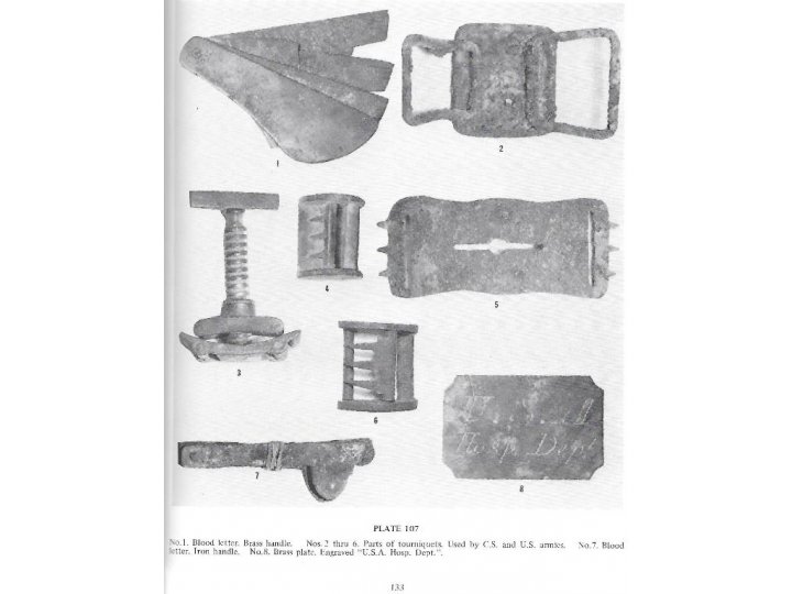 Excavated Artifacts from Battlefields and Campsites of the Civil War 1861-1865