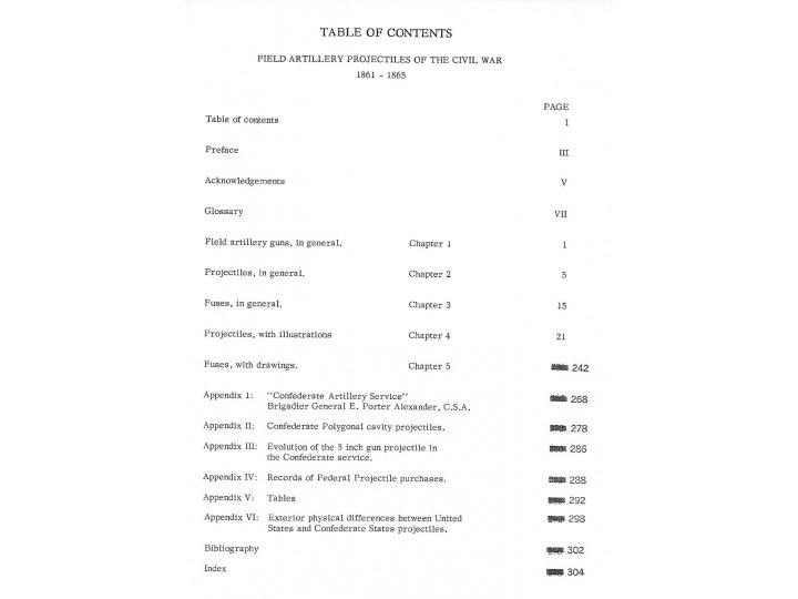  Field Artillery Projectiles of the Civil War 1861-1865 - Kerksis & Dickey, Numbered, Limited First Edition