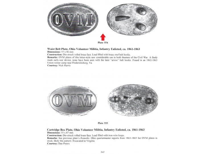 Ohio Volunteer Militia Belt Buckle - OVM - Premium Quality