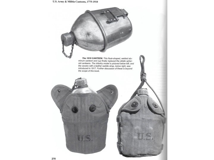 U.S. Army & Militia Canteens 1775 - 1910 - Brand New Copy