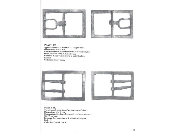  Confederate Belt Buckles & Plates - Out of Print