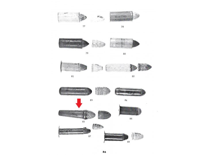 Burnside Carbine Cartridge - Excavated