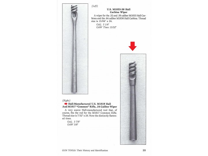 Rifle Wiper Tool - Chancellorsville