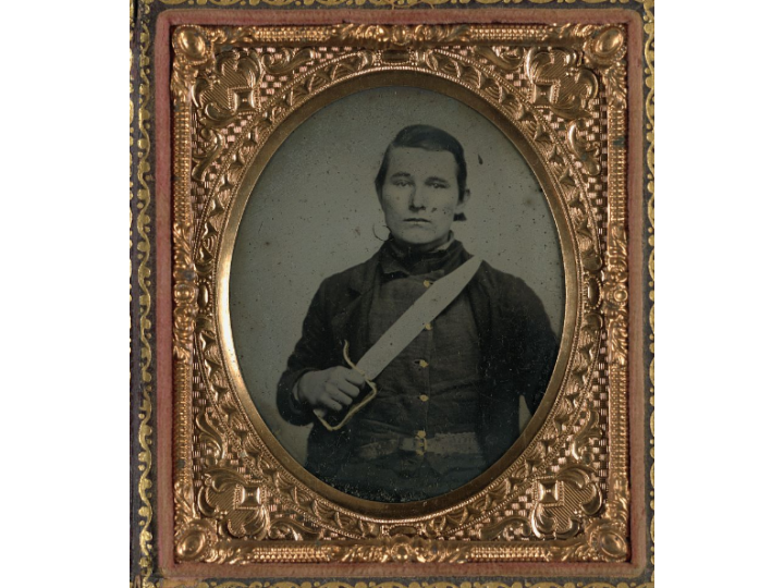 Confederate "D" Guard Knife