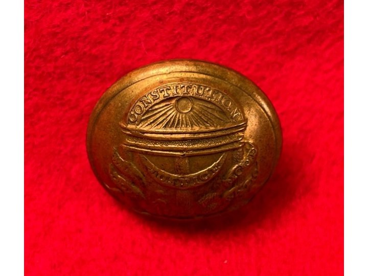 Georgia State Seal Coat Button