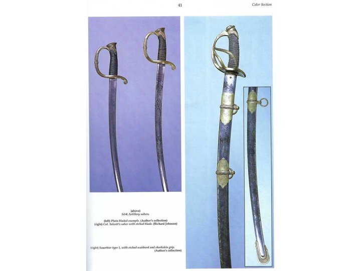 Civil War Cavalry and Artillery Sabers