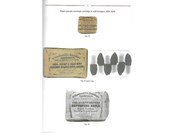 Percussion Ammunition Packets - Union, Confederate and European 1845-1888