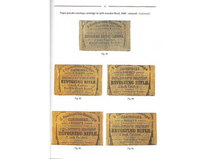 Percussion Ammunition Packets - Union, Confederate and European 1845-1888