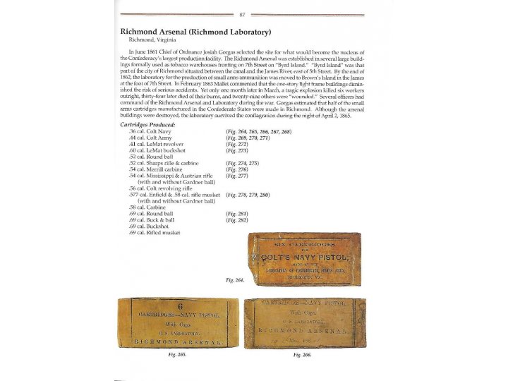 Percussion Ammunition Packets - Union, Confederate and European 1845-1888