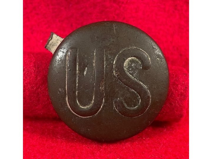 "US" Rosette for Horse Blinder - Post-Civil War