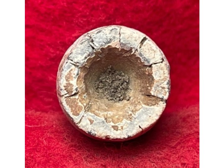 Carved .58 Caliber Three-Ring Bullet